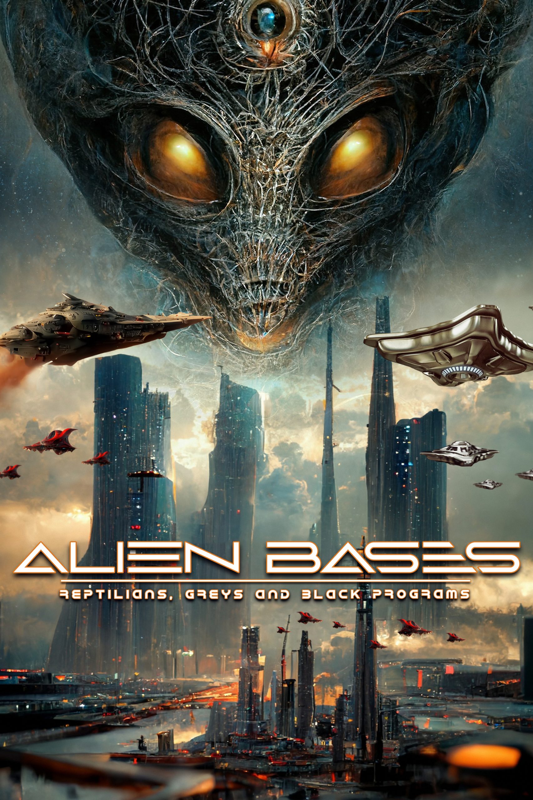 Alien Bases Reptilians, Greys, and Black Programs - Key Art